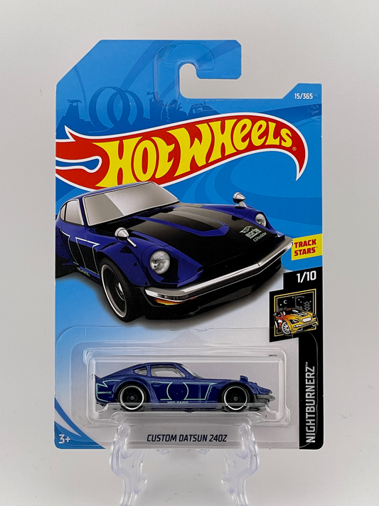 Hot Wheels Mainline Custom Datsun 240Z Nightburnerz 1/10