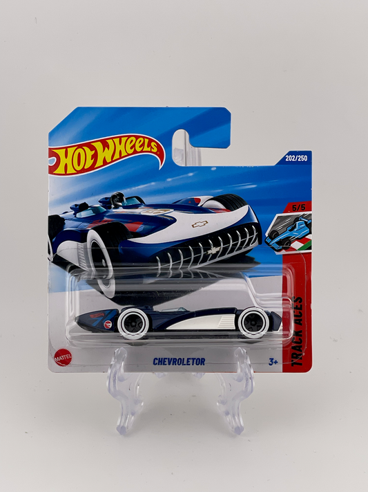 Hot Wheels Mainline Treasure Hunt *TH* Chevroletor Trace Aces 5/5 *Short Card*