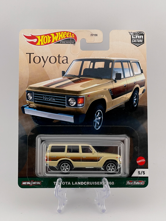 Hot Wheels Premium Car Culture Toyota 5/5 Toyota Land Cruiser FJ60