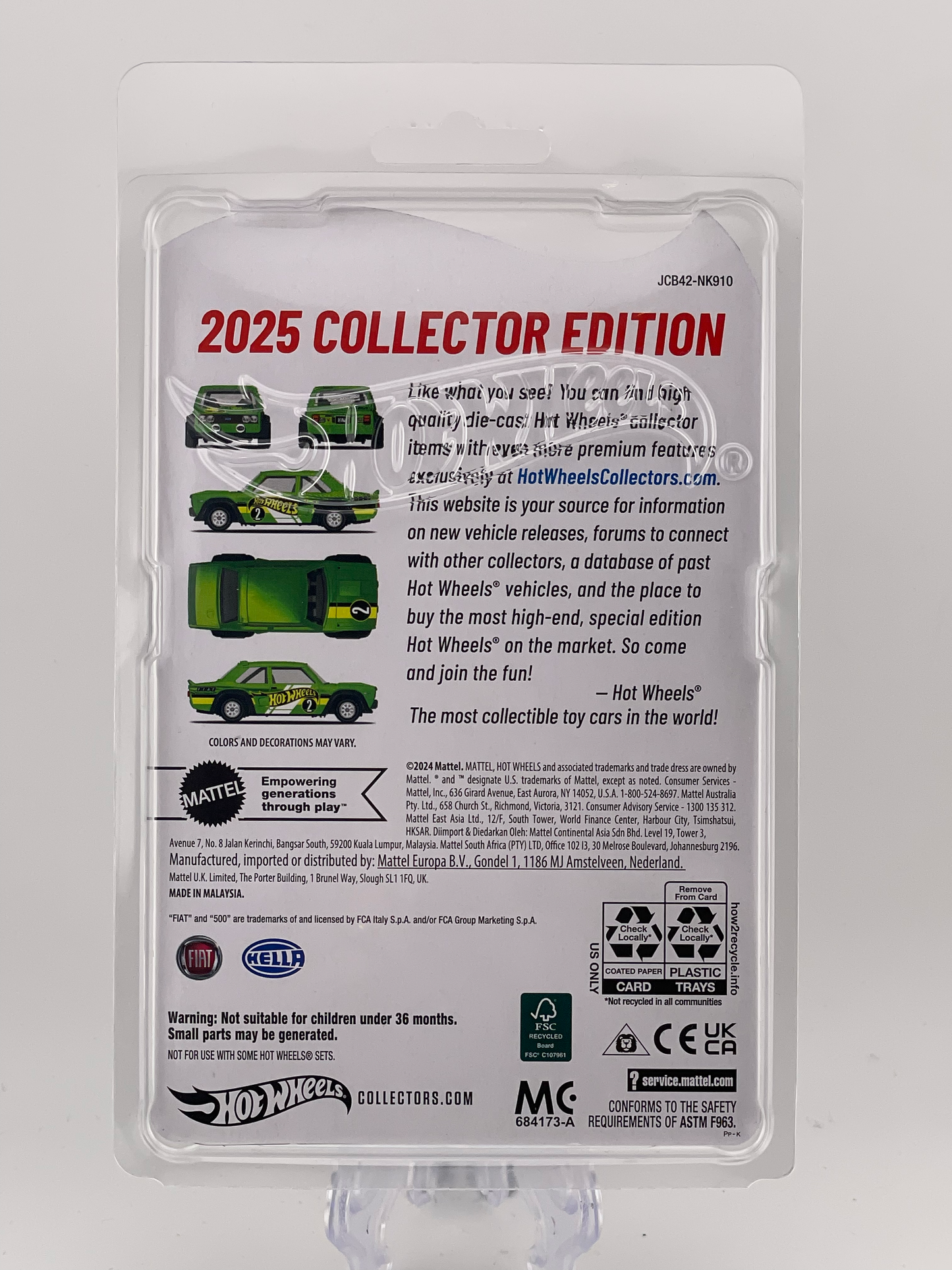 Hot Wheels Mail-In 2025 Fiat 131 Abarth