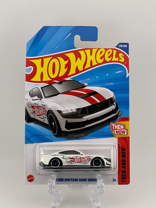 Hot Wheels Mainline Ford Mustang Dark Horse Then And Now 7/10