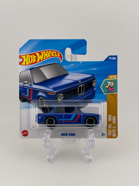Hot Wheels Mainline BMW 2002 '70s VS. '90s 5/10 *Short Card*