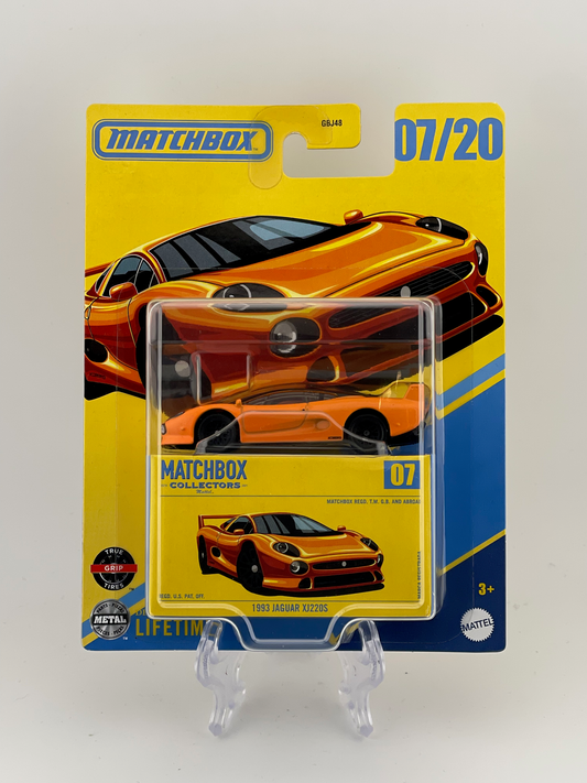 Matchbox Collectors 07/20 1993 Jaguar XJ220S