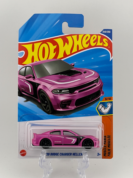 Hot Wheels Mainline '20 Dodge Charger Hellcat Muscle Mania 9/10