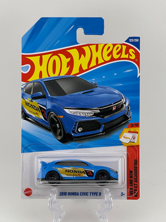 Hot Wheels Mainline 2018 Honda Civic Type R Then & Now 3/10