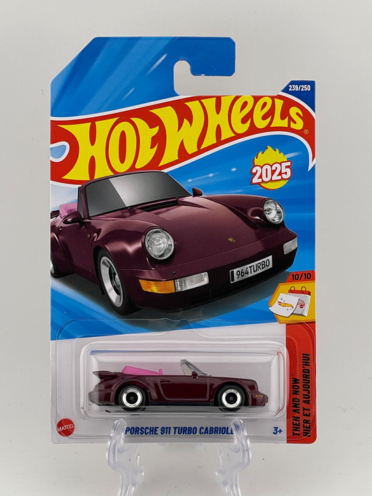 Hot Wheels Mainline Porsche 911 Turbo Cabriolet Then And Now 10/10