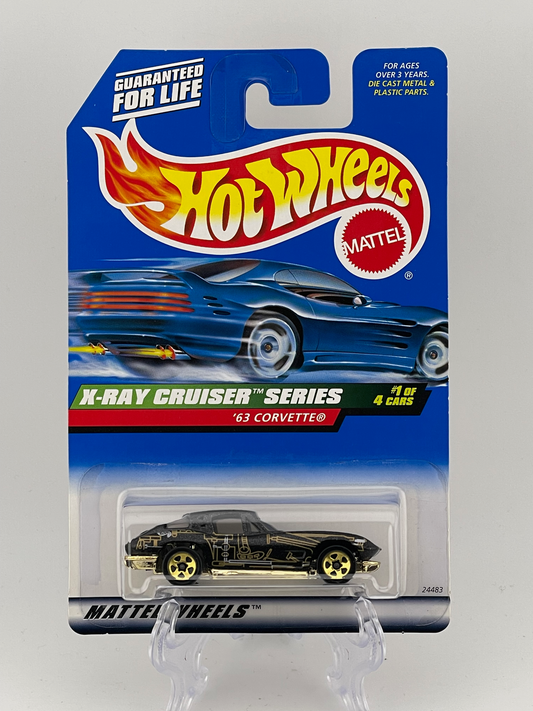 Hot Wheels Mainline '63 Corvette X-ray Cruiser Series 1/4