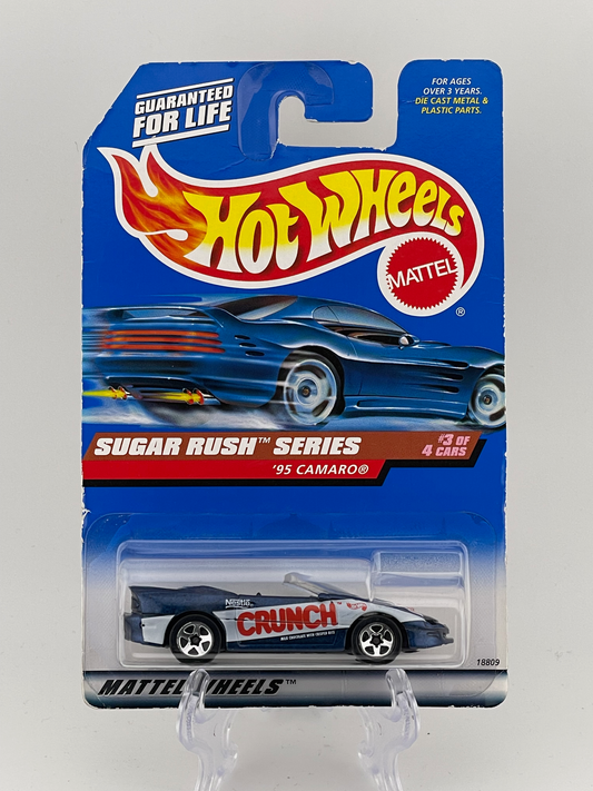 Hot Wheels Mainline '95 Camaro Sugar Rush Series 3/4 *Crunch*