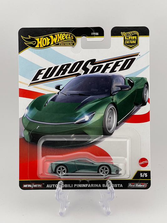 Hot Wheels Premium Car Culture Euro Speed 5/5 Automobili Pininfarina Battista