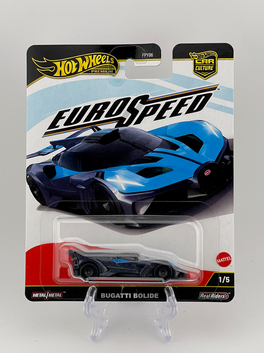 Hot Wheels Premium Car Culture Euro Speed 1/5 Bugatti Bolide