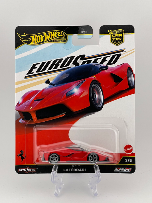 Hot Wheels Premium Car Culture Euro Speed 3/5 Ferrari LaFerrari