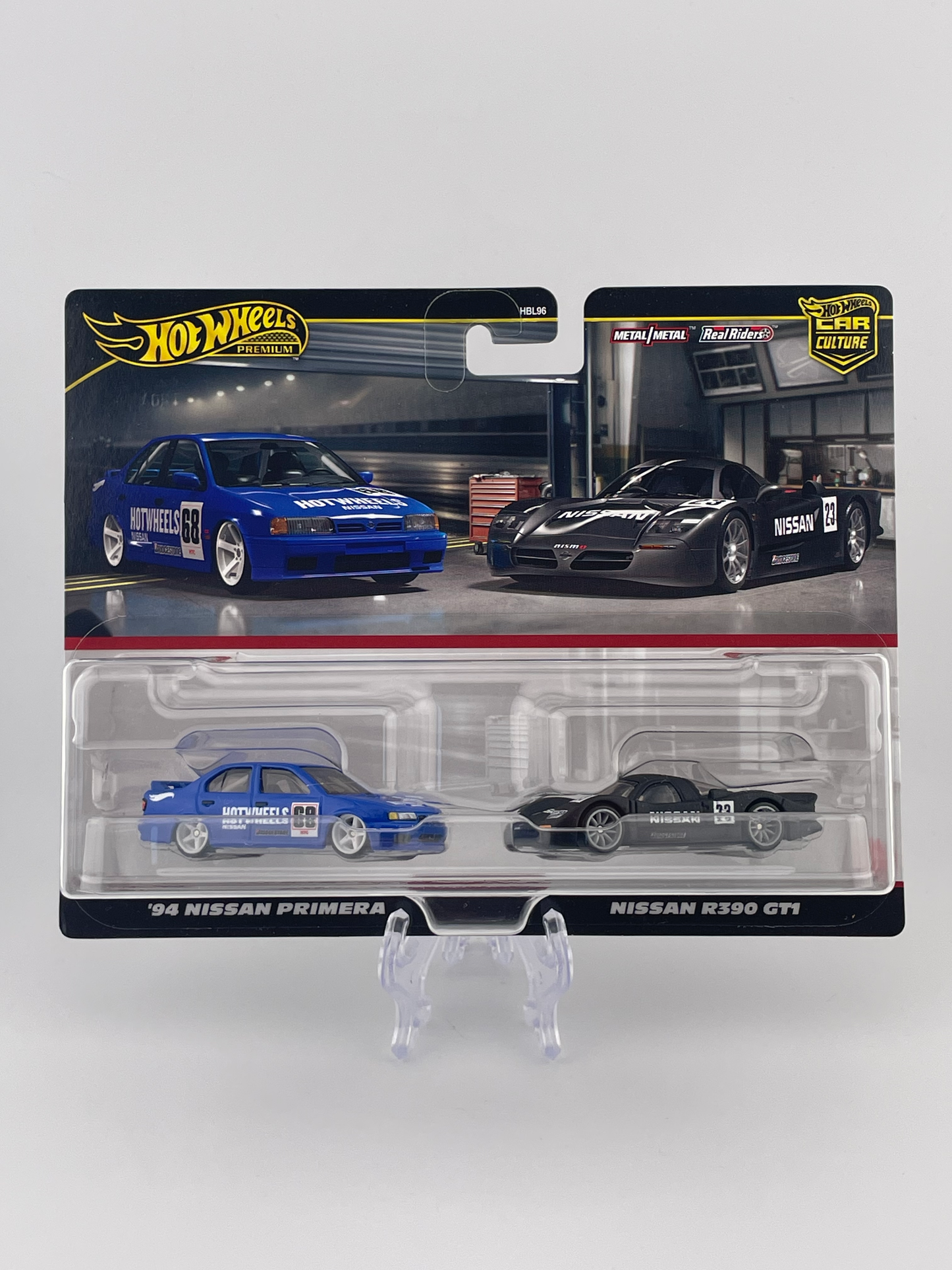 Hot Wheels Premium Car Culture Twin Pack '94 Nissan Primera + Nissan R390 GT1