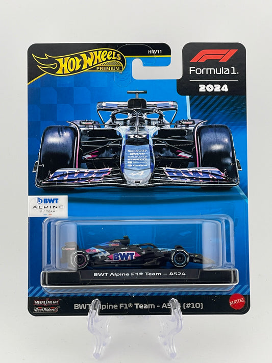 Hot Wheels Premium Formula 1 2024 BWT Alpine F1 Team - A524 (#10)