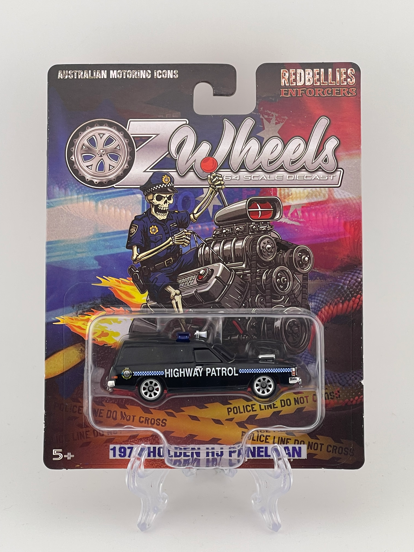 Oz Wheels Redbellies Enforcers 1974 Holden HJ Panel Van