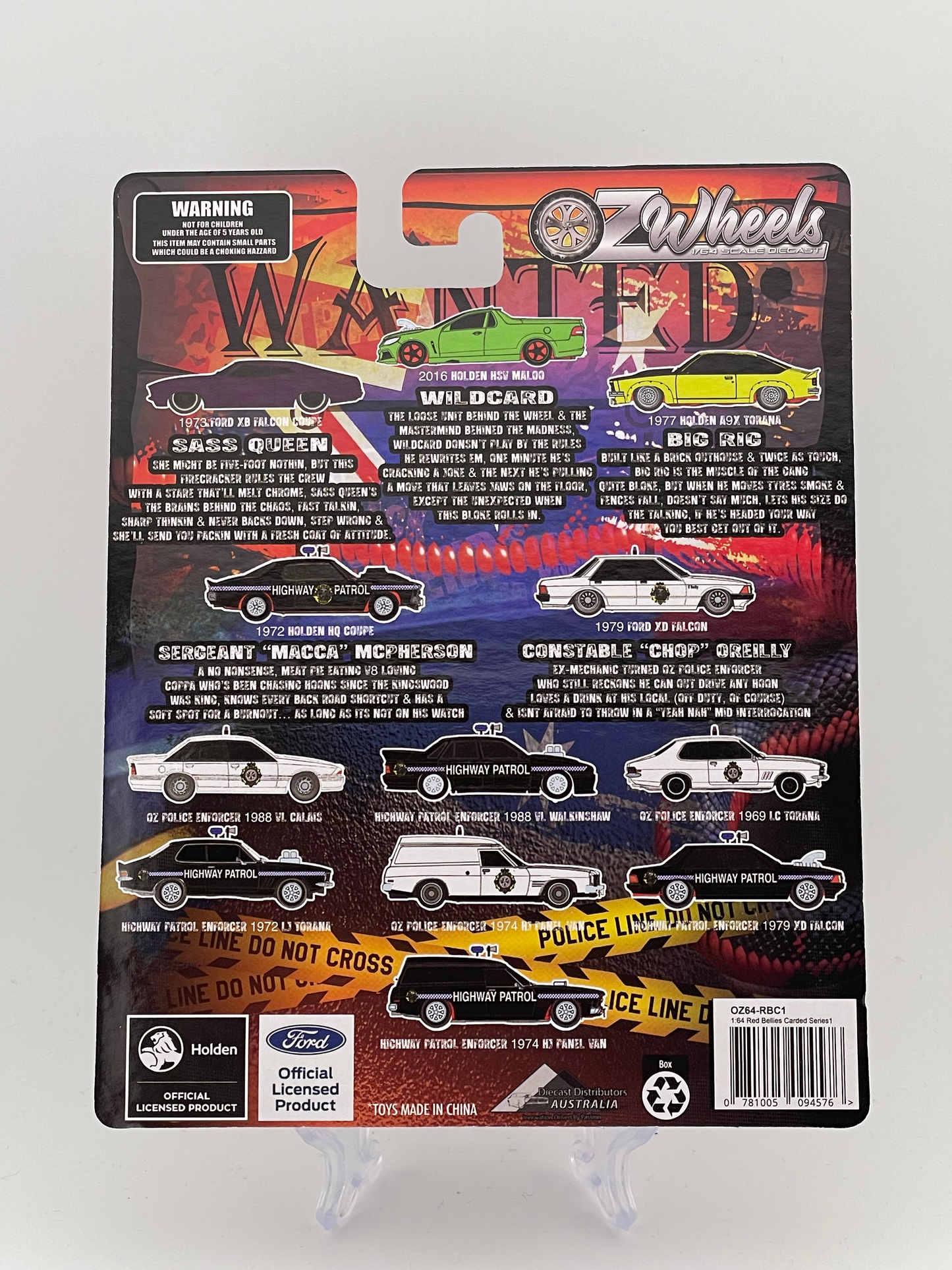 Oz Wheels Redbellies Enforcers 1979 Ford XD Falcon