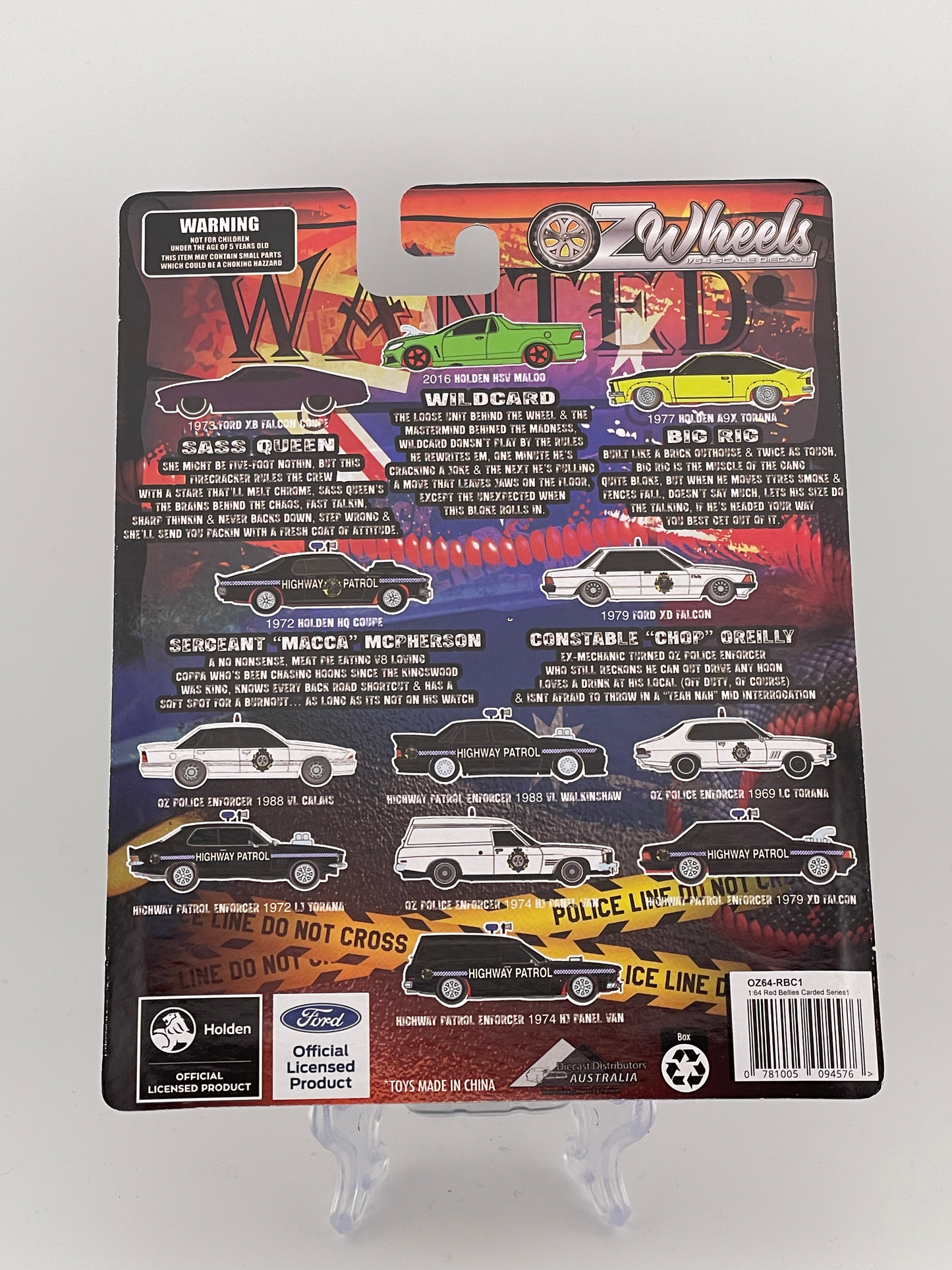 Oz Wheels Redbellies Enforcers 1969 Holden LC Torana