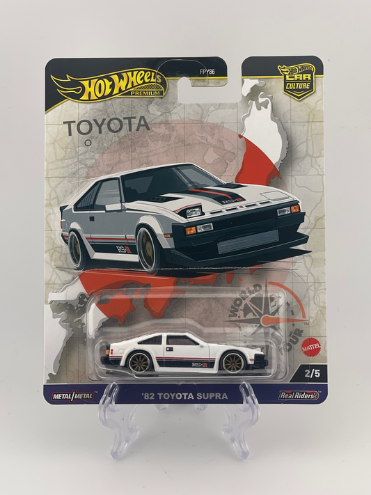 Hot Wheels Premium Car Culture World Tour 2/5 '82 Toyota Supra