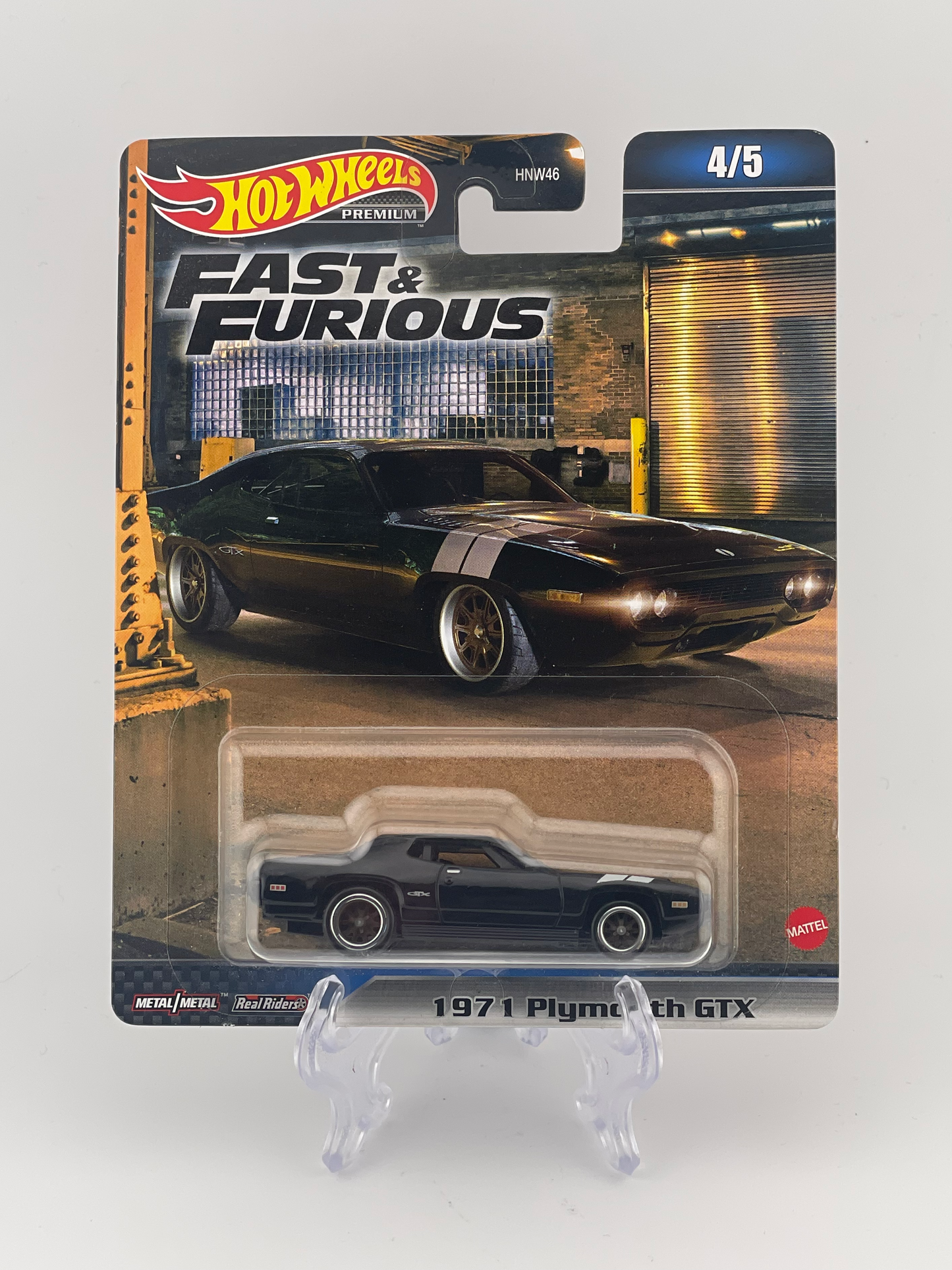 Hot Wheels Premium Fast & Furious 4/5 1971 Plymouth GTX