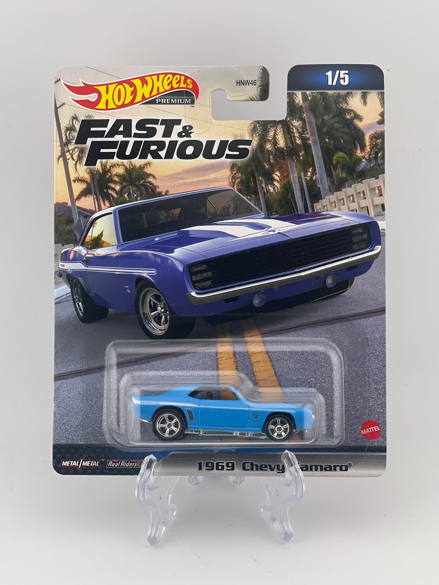 Hot Wheels Premium Fast & Furious 1/5 1969 Chevy Camaro