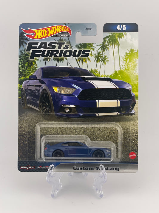 Hot Wheels Premium Fast & Furious 4/5 Custom Mustang