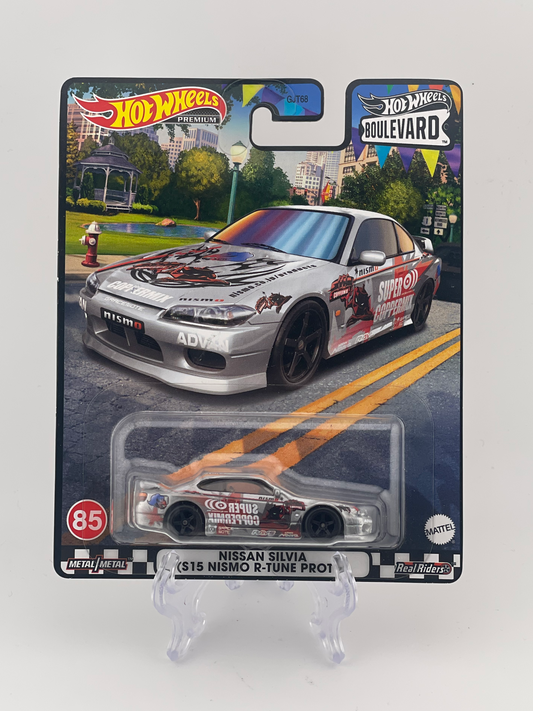 Hot Wheels Premium Boulevard #85 Nissan Silvia (S15 Nismo R-Tune Proto)