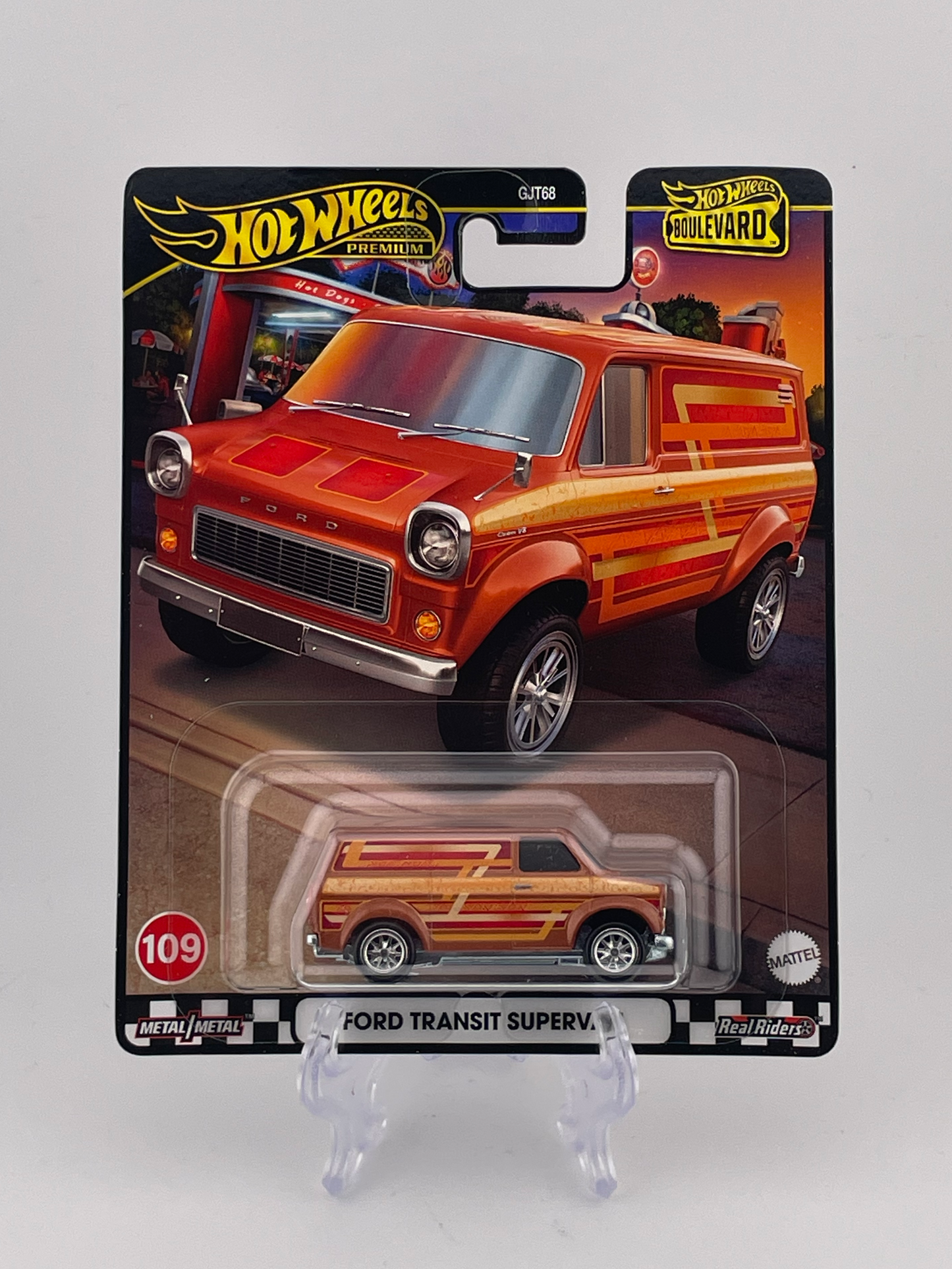 Hot Wheels Premium Boulevard #109 Ford Transit Supervan