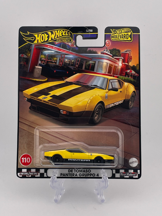 Hot Wheels Premium Boulevard #110 De Tomaso Pantera Gruppo 4