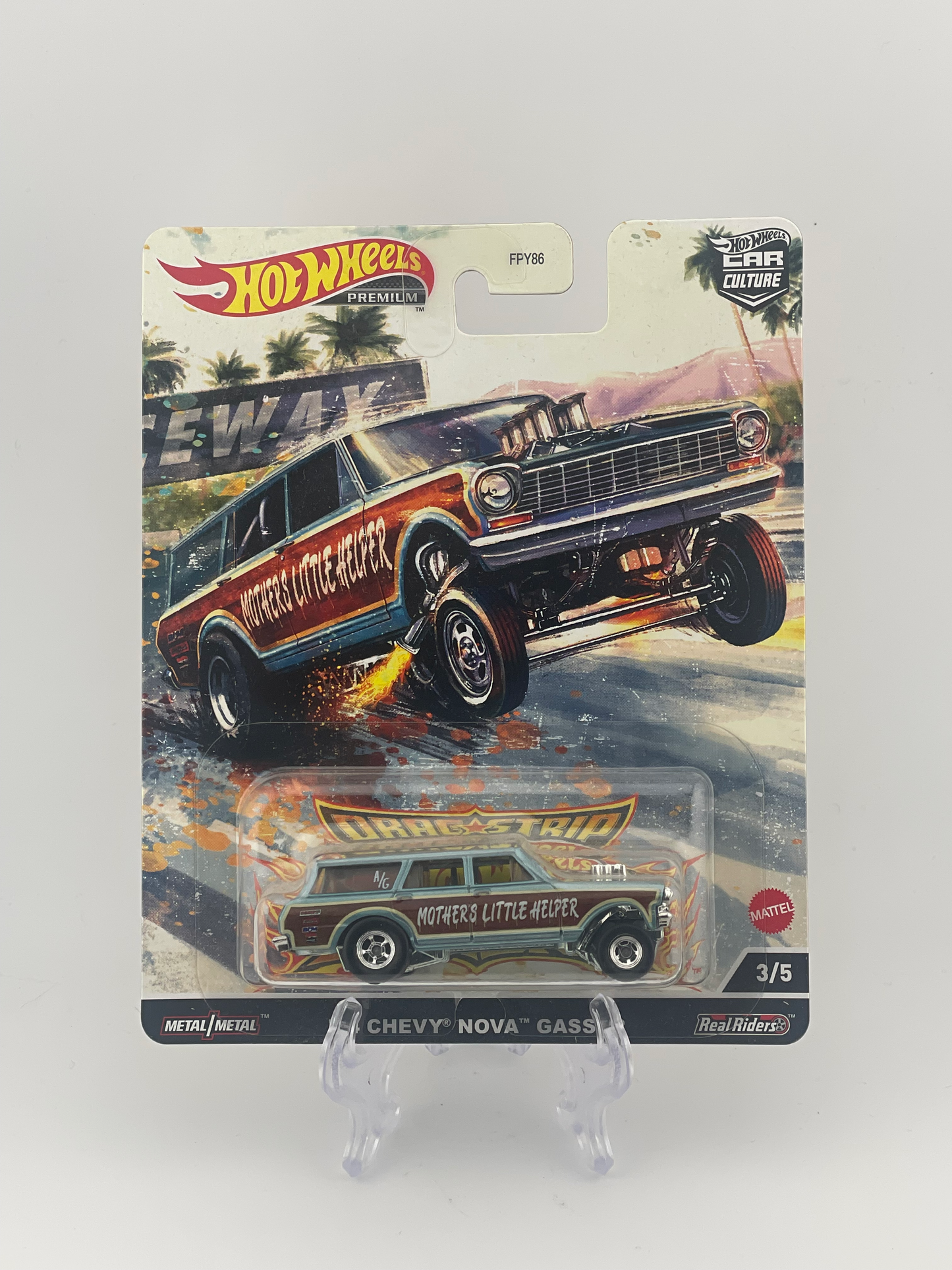 Hot Wheels Premium 1:64 Car Culture Drag Strip Demons Full Set 1-5