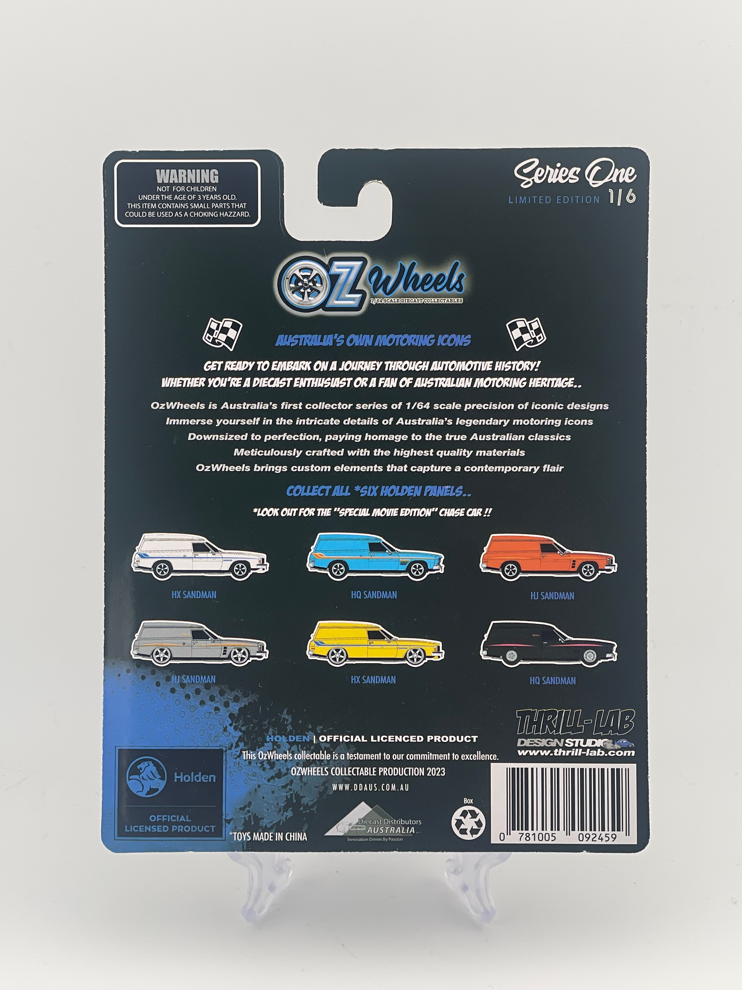 Oz Wheels Series 1 Holden Panels 1/6 Holden HX Sandman