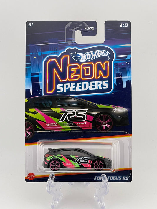 Hot Wheels Themed Assortment Neon Speeders 1/8 Ford Focus RS