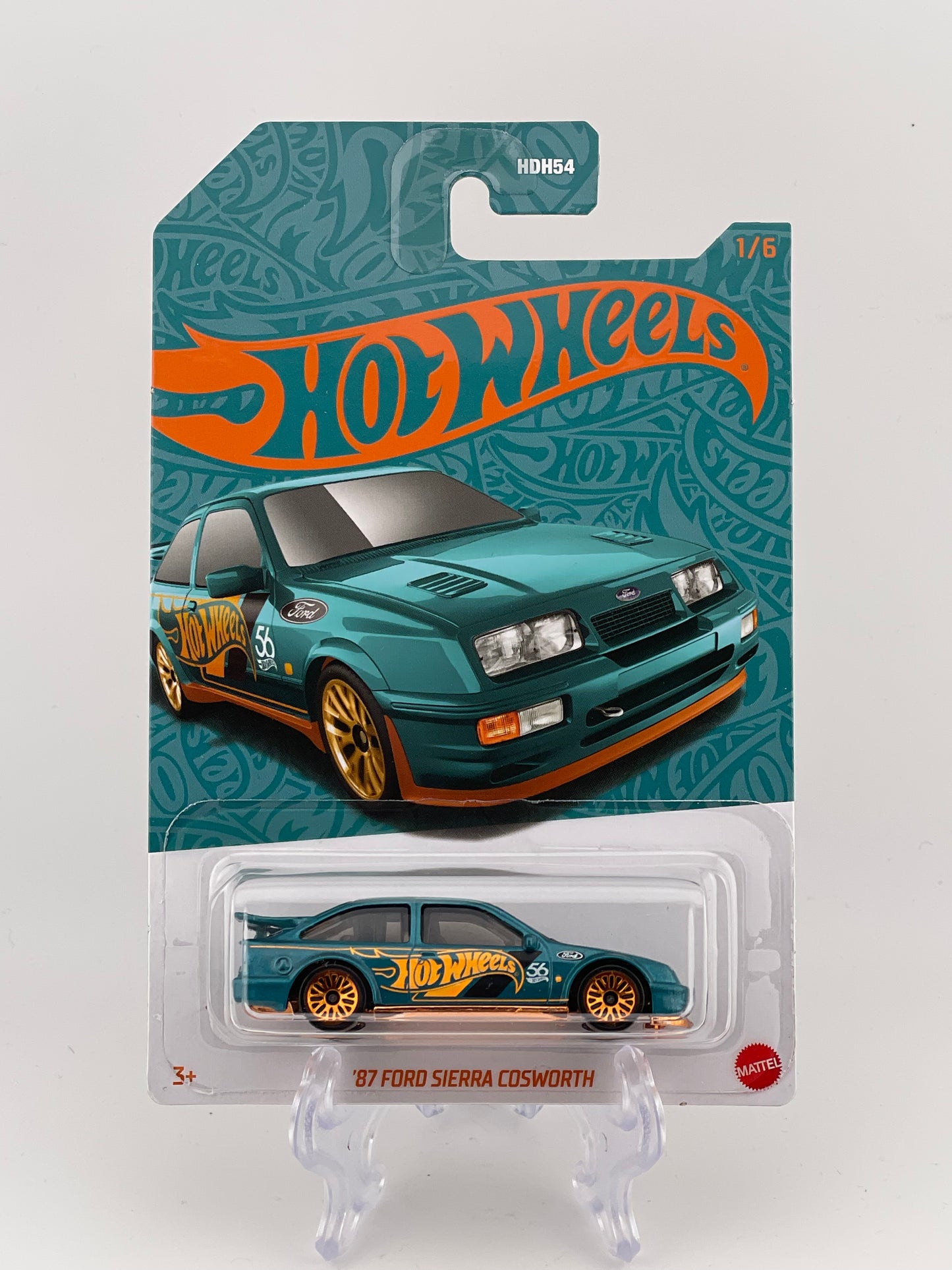 Hot Wheels Themed Assortment 56th Anniversary 1/6 '87 Ford Sierra Cosworth