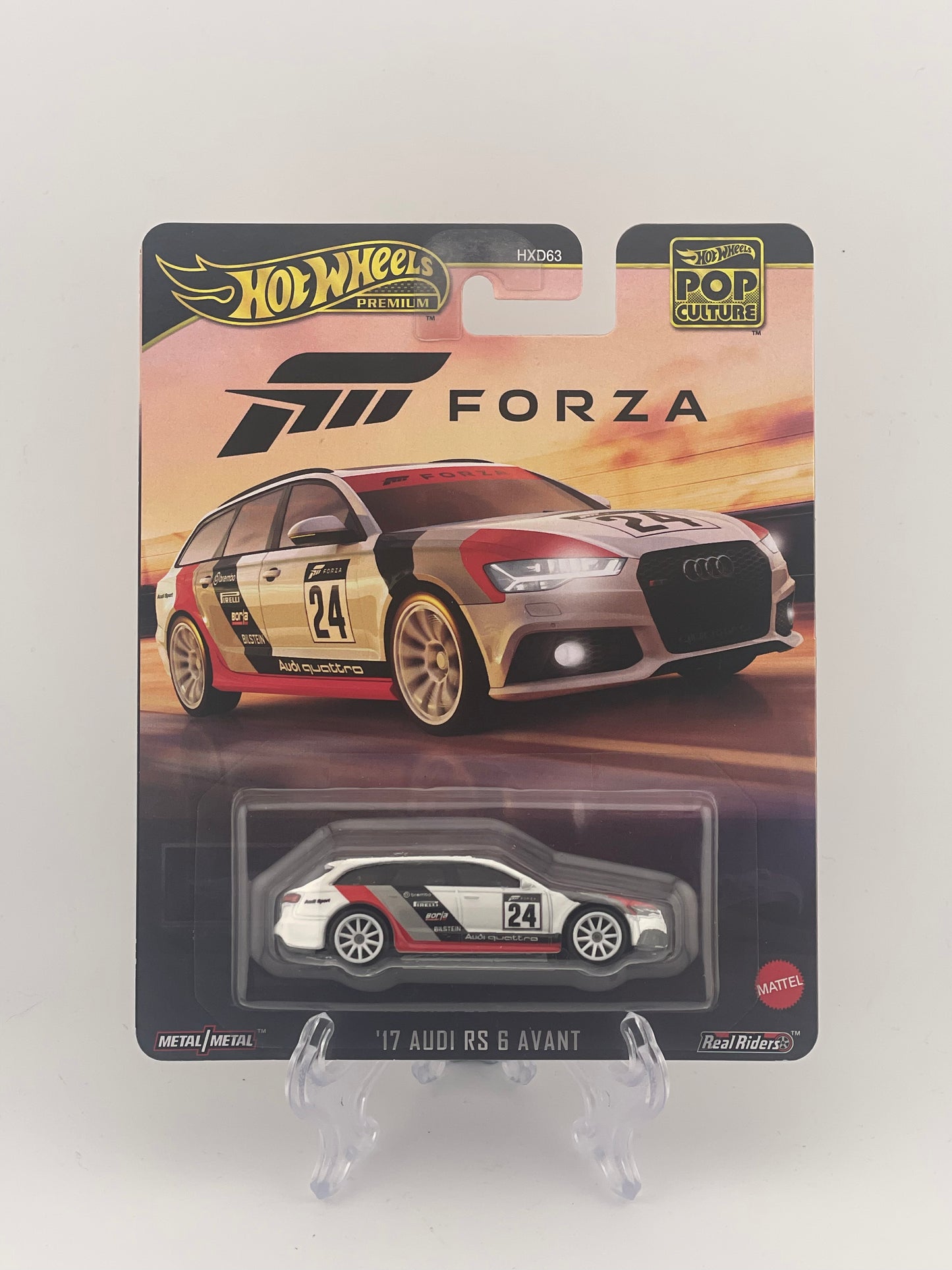 Hot Wheels Premium Pop Culture '17 Audi RS 6 Avant Forza