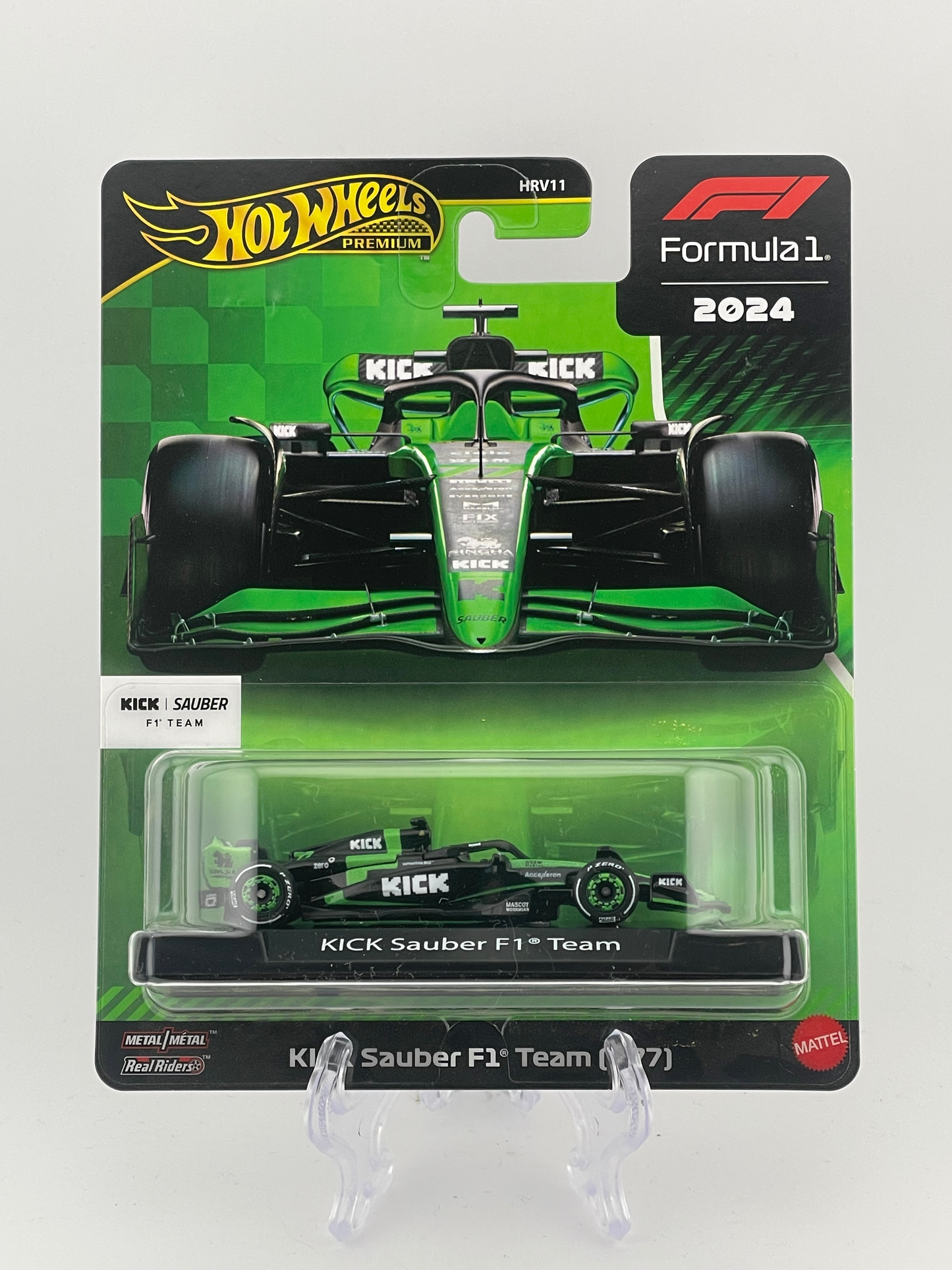 Hot Wheels Premium Formula 1 2024 Kick Sauber F1 Team (#77)