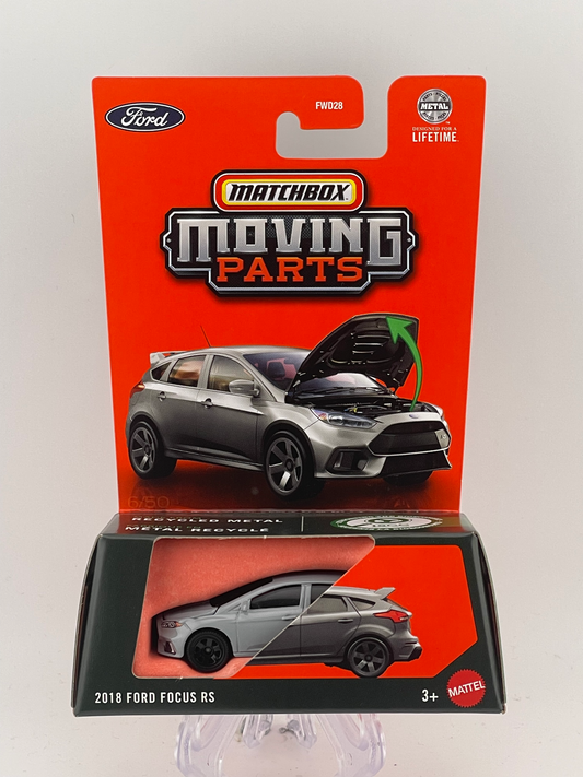 Matchbox Moving Parts 6/50 2018 Ford Focus RS