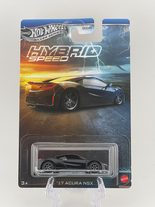 Hot Wheels Silver Series Hybrid Speed 5/5 '17 Acura NSX