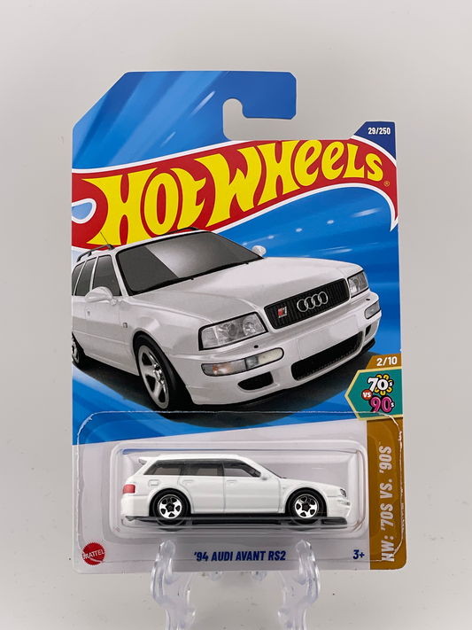 Hot Wheels Mainline '94 Audi Avant RS2 HW: '70s VS. '90s