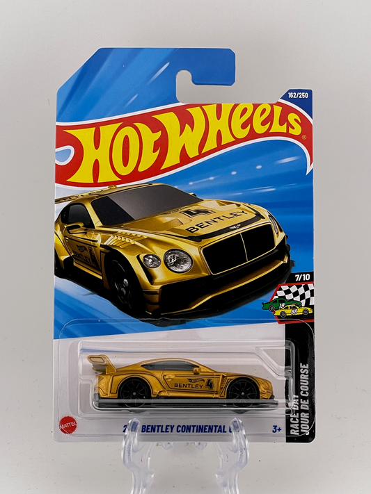 Hot Wheels Mainline 2018 Bentley Continental GT3 Race Day 7/10