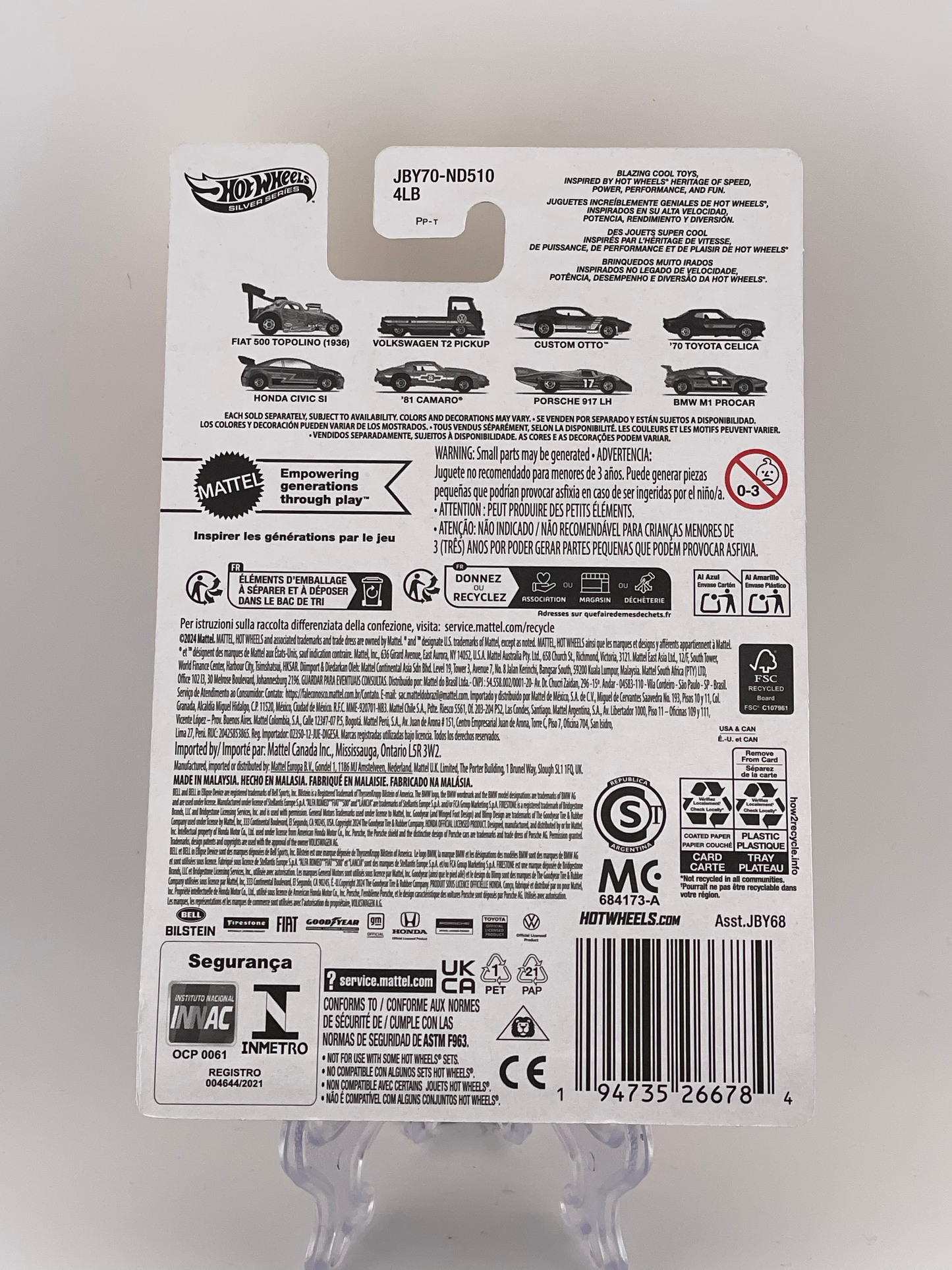 Hot Wheels The Hot Ones 2/8 Volkswagen T2 Pickup
