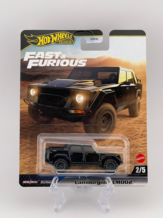 Hot Wheels Premium Fast & Furious 2/5 Lamborghini LM002