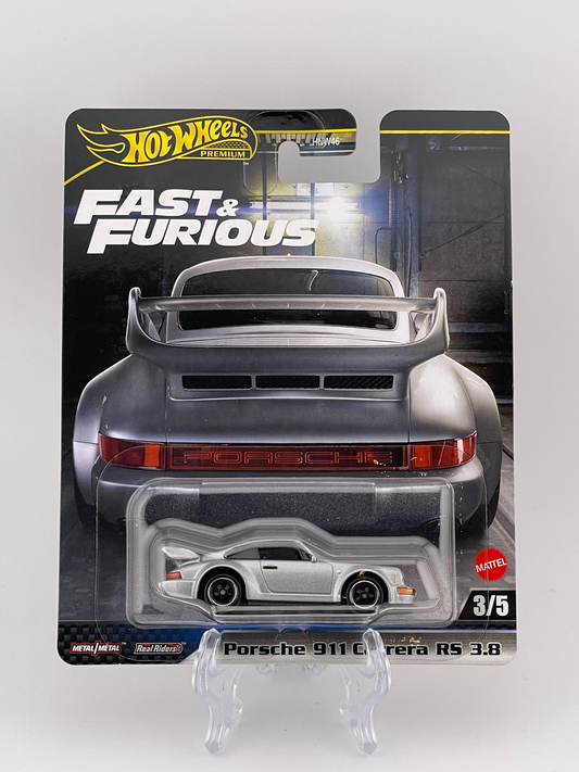 Hot Wheels Premium Fast & Furious 3/5 Porsche 911 Carrera RS 3.8