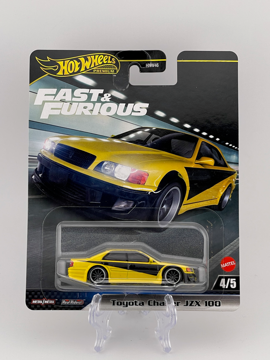 Hot Wheels Premium Fast & Furious 4/5 Toyota Chaser JZX 100