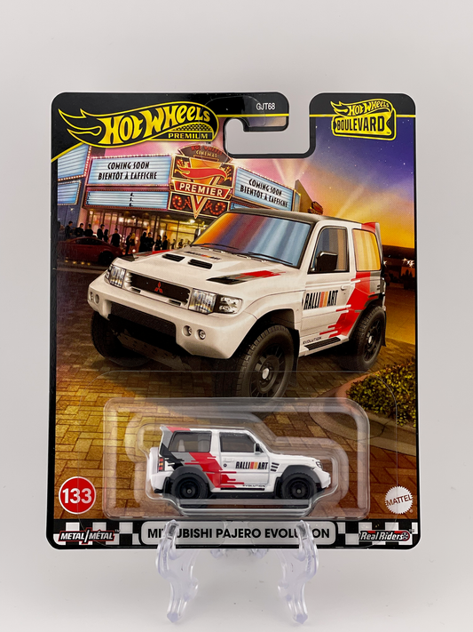 Hot Wheels Premium Boulevard #133 Mitsubishi Pajero Evolution