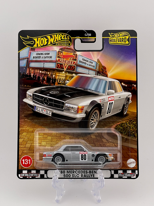 Hot Wheels Premium Boulevard #131 '80 Mercedes-Benz 500 SLC Rallye