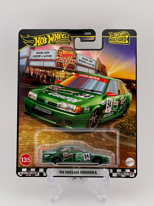 Hot Wheels Premium Boulevard #135 '94 Nissan Primera