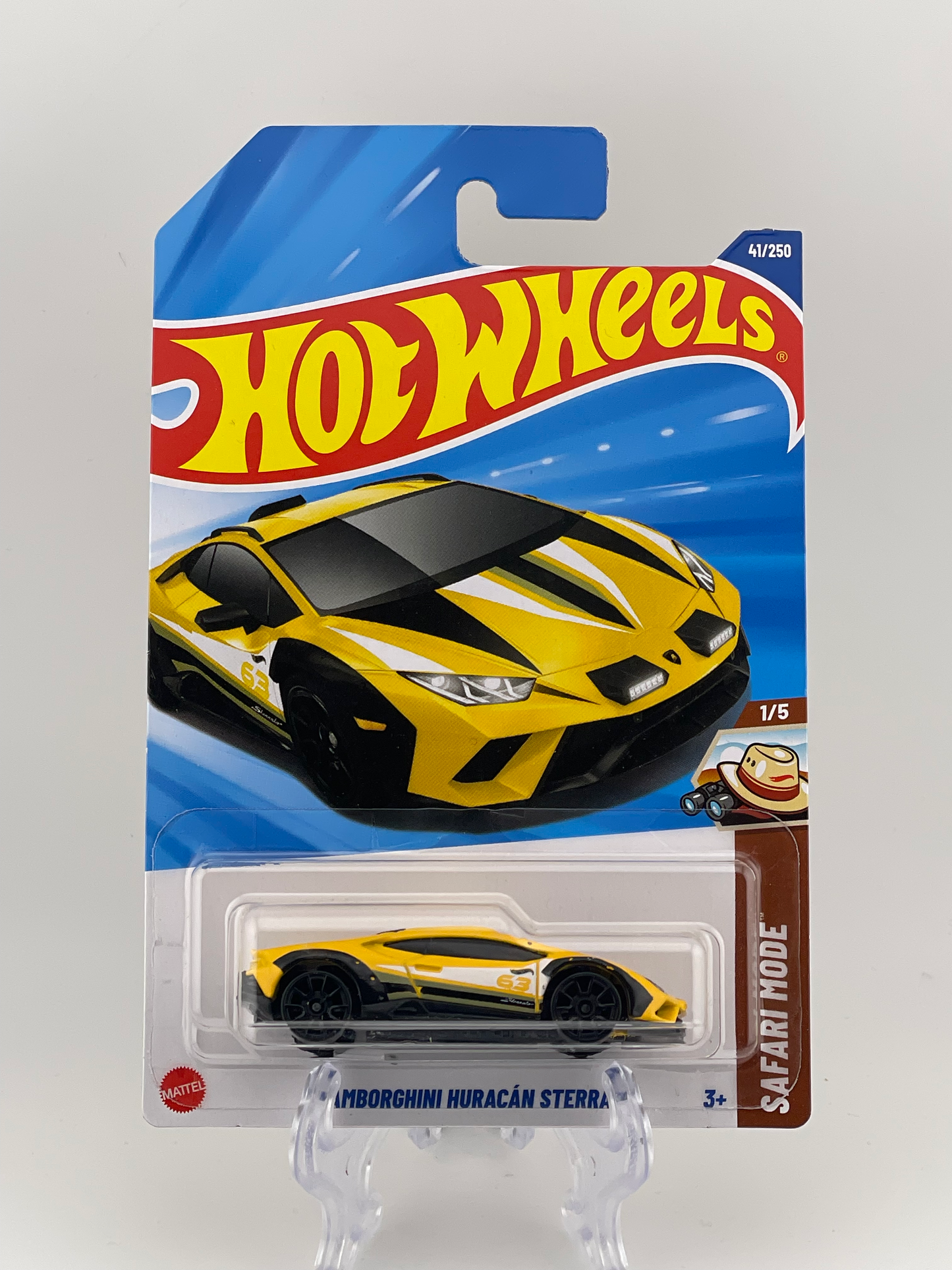 Hot Wheels Mainline Lamborghini Huracan Sterrato Safari Mode 1/5