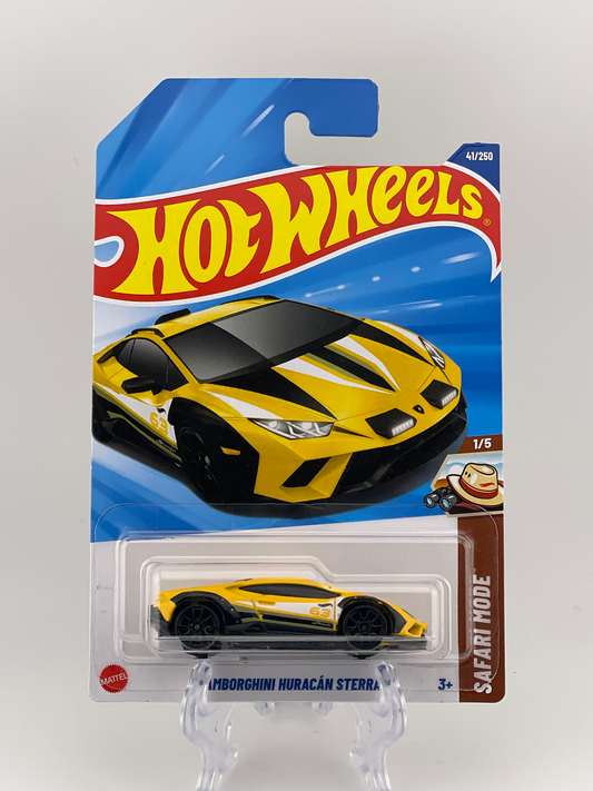 Hot Wheels Mainline Lamborghini Huracan Sterrato Safari Mode 1/5