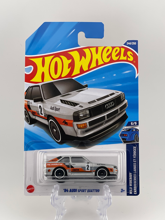 Hot Wheels Mainline Treasure Hunt *TH* '84 Audi Sport Quattro Wild Widebody 5/5