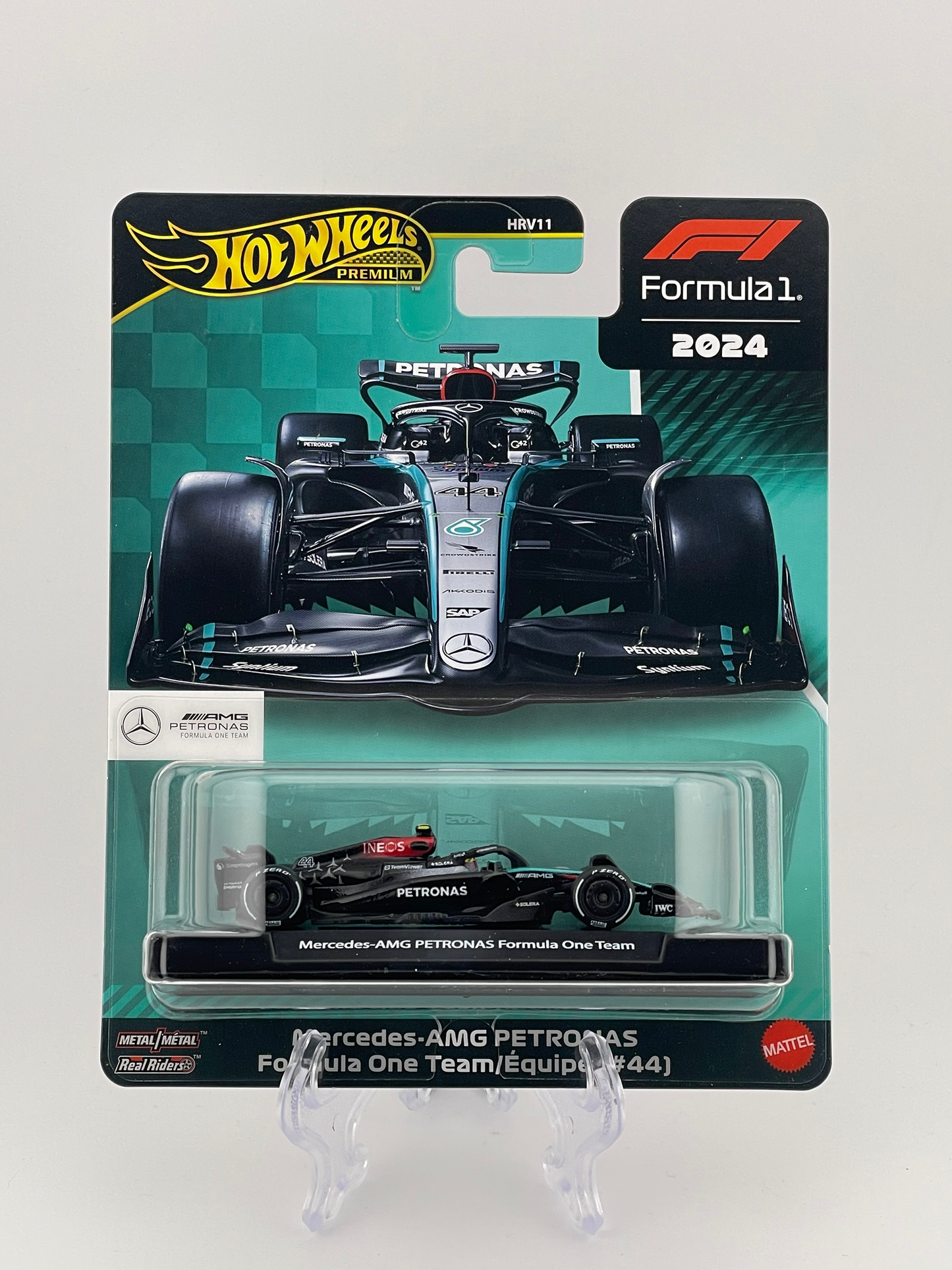 Hot Wheels Premium Formula 1 2024 Mercedes-AMG Petronas Formula One Team (#44)