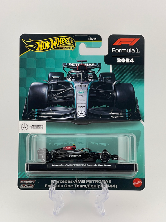 Hot Wheels Premium Formula 1 2024 Mercedes-AMG Petronas Formula One Team (#44)