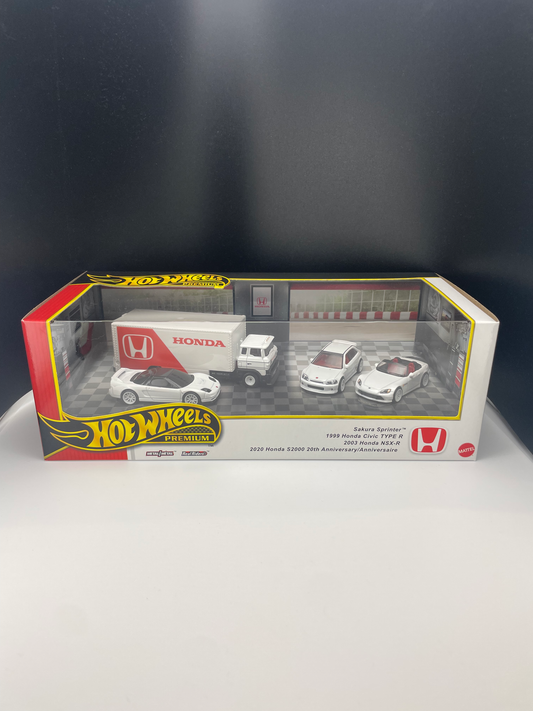 Hot Wheels Premium Collector Set Honda Box Set